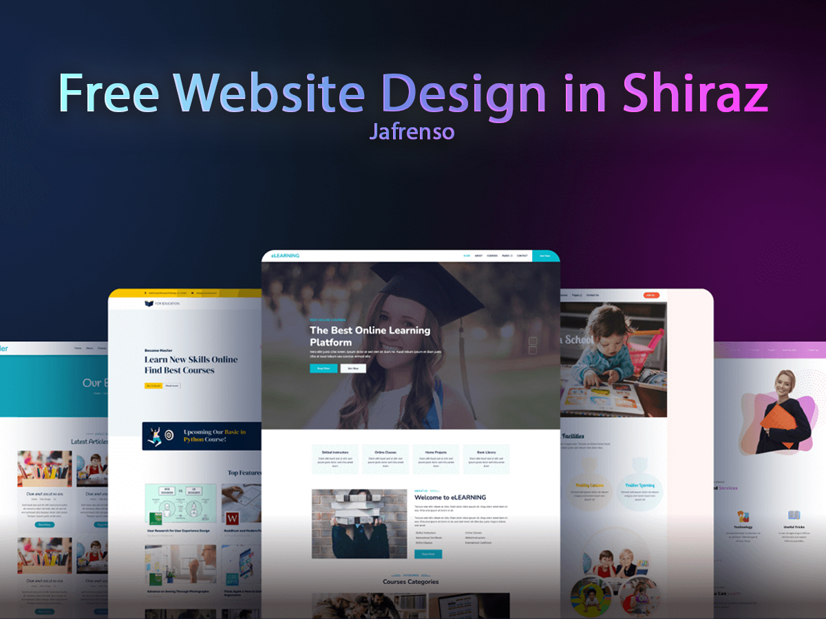 طراحی سایت رایگان شیراز؛ آیا امکان پذیر است؟